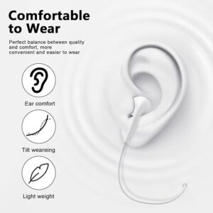 USB C Headphones, 2 Pack Type C Headphones Wired In Ear Earbuds With Mic & Volume Control Noise Cancelling for iPhone 15/16/17,iPad,Samsung Galaxy S25/S24/S23/S22/S21,Pixel 7/6,Huawei,White