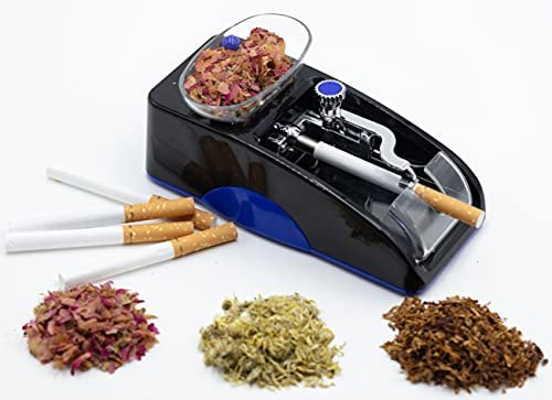 Electric Cigarette Tobacco Rolling Automatic Roller Maker Mini Machine, Men's Father's Best Present