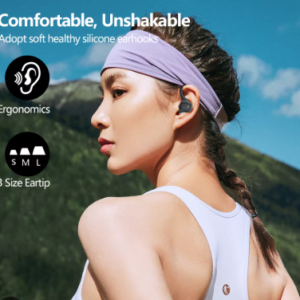 occiam Wireless Earbuds Bluetooth Headphones Earphones in Ear Waterproof with Microphone LED Display for Sports Running Workout 04